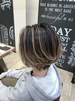 クレア 相武台(CREA)&nbsp;CREA相武台前 バレイヤージュ×ハンサムショート