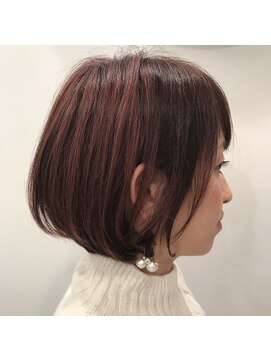 パース(PARS) 人気のボブスタイル【PARS　内山祐志】