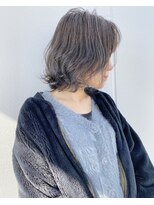 ノア ヘアデザイン 町田店(noa Hair Design)&nbsp;ミディアムレイヤー×グレージュシェード