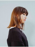 カジュアルヘアスタイル