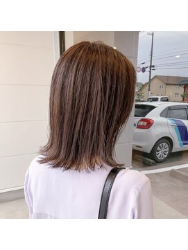 ナンバー(number+) 20代30代大人かわいいラベンダーアッシュナチュラル美肌