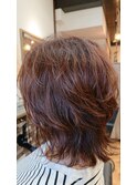 くせ毛をいかしたふんわり外ハネ