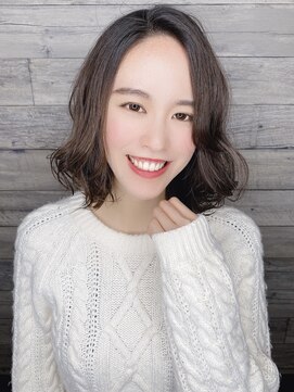 ニスル 上尾店(NISURU) 似合わせカット/大人ガーリー/ダークアッシュ/着物/上尾/上尾駅