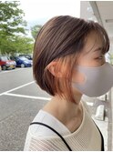 イヤリングカラー【オレンジベージュ】