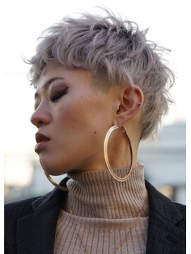 ソーコ 南浦和(SOCO.) ハイトーンショート　ラベンダーアッシュ