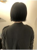 切りっぱなしボブ