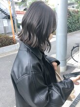 【派手髪NGだけど透明感カラーを楽しみたい方に】７トーンのグレージュ