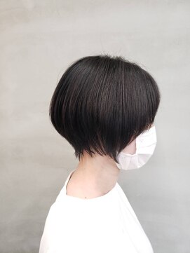 ラミール クオリティオブライフ(lamiell Quality of life) ショート/ショートボブ/大人ガーリー/ショコラアッシュ/黒髪