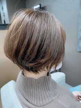 ナナ なかもず店(nana) ナチュラルショートボブ