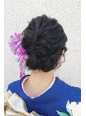 成人式アレンジ