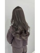 ヴァイス 新宿店(VAICE) 【新宿/ハイトーン/バレイヤージュ】ショコラアッシュロングヘア