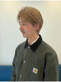 ケアブリーチ　カジュアルメンズカット　眉カット