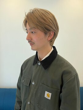 ナンバー リコ 名駅 ジャム 名古屋(N° rico JAM) ケアブリーチ　カジュアルメンズカット　眉カット