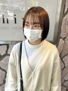 ビーハイブ 仙台駅前店(Behive) あご下ストレートボブ