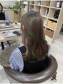 髪質改善ストレートで美髪レイヤー