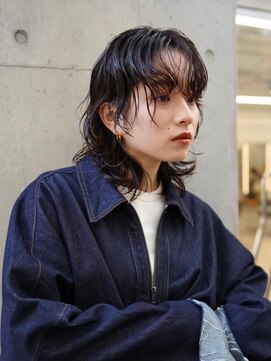 ニコ トウキョウ 渋谷(nico TOKYO) ニュアンスパーマ/切りっぱなしボブ/ミディアム