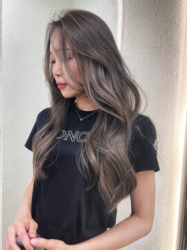 ガガ 心斎橋(GAGA) 韓国/ハイトーンカラー/ワンホンヘア/レイヤーカット/髪質改善