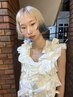 【野村佐土原】似合わせカット＋ブリーチデザインカラー(ハイライトブリーチ)