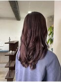 前髪/アンブレラカラー/こなれミディ/イメチェン/ウェーブパーマ