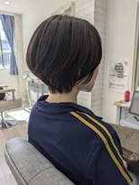 ガーデン バイ イル(GARDEN by illu Co.Ltd)&nbsp;ベージュブルー×年代問わずオススメショートボブ◇