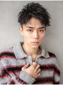 アップバングショート
