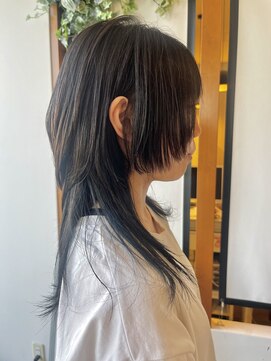 サラビューティーサイト 志免店(SARA Beauty Sight) 【あんstyle】個性抜群！姫カットウルフ！