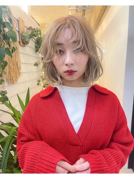 エイム(AiM) ミルクティーベージュ／ボブ