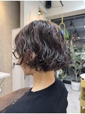 パーマミニボブ