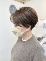 セルン(cerne)&nbsp;ベリーショート大人ショート刈り上げツーブロックハイライト30代