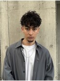 メンズショート/海外風/メンズパーマ