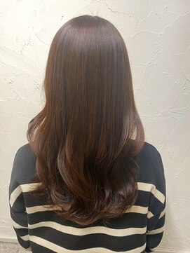 シュリット(schritt) 初カラーにもおすすめブラウンカラーミディアム韓国ヘア渋谷内田