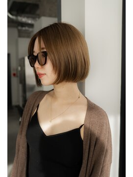 ロウ 銀座(RAW) アゴラインのミニボブ！