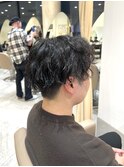 刈り上げツイストスパイラルパーマ