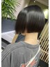 カット＋ナチュラルストレート＋3stepトリートメント　￥10000