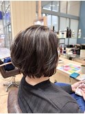 ハイライト×王道ショート×3Dカラー×ショートボブ×レイヤー