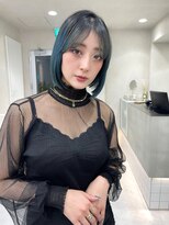 ロンド マーレ 天神大名店(Lond mare)&nbsp;梶原限定　グレージュ　レイヤー　韓国ヘア　ミディアムヘア