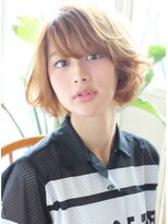 ワースホワイル(WORTH WHILE) 大人ガーリー/チョコレート/プリカール/小顔カット/外ハネボブ