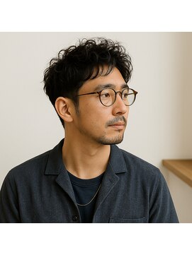 スープレックス ヘアーデザイン(SOUPREX HAIR DESIGN) ツーブロックニュアンスパーマ　20代 30代 40代 50代 60代