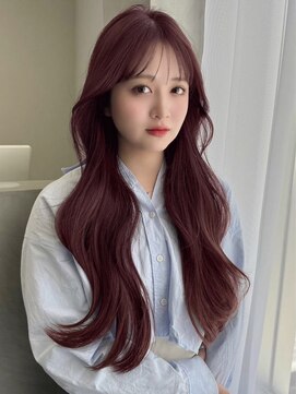 ソヨン 名駅2号店(SOYON) 大人ガーリー/似合わせカット/ヨシンモリ/ピンクラベンダー/s10