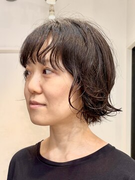 ナループロアツム(Nalu pu loa Tsum) ショートボブパーマ/ボブパーマ/外国人風ヘア