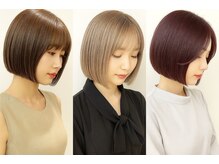 【切りっぱなしボブは長さが命】あなたに似合うベストバランスへ。