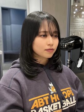 ロンドジェネルーズ 柏(Lond generous) オリーブグレー髪質改善/黒髪/小顔/柏駅柏/縮毛矯正