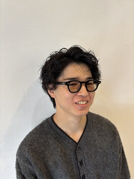 メンズパーマ/波巻きパーマ/ツーウェイスタイル