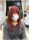 ブリーチカラーレイヤーカット