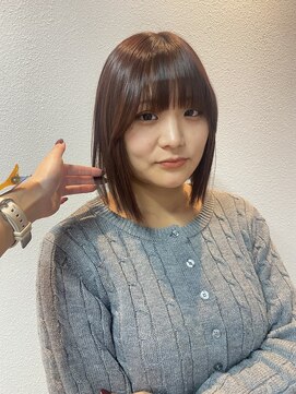 シエン 本店(CIEN) ボブ×暖色カラー