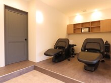 エルベ(elbe)の雰囲気（フルフラットのシャンプー台で癒されてください。）