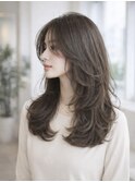◆ロングレイヤーカット/銀座/バタフライレイヤー/ハイライト