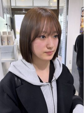 ワープ 青葉台(WARP) 韓国ヘア/タッセルボブ/切りっぱなしボブ/青葉台