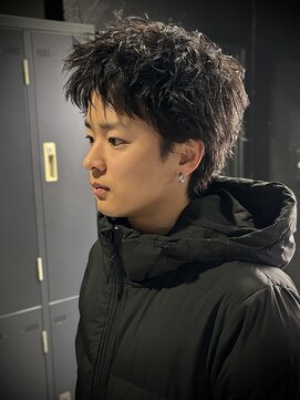 アウル 心斎橋(owl) 【ナチュラルスパイキーショート】短髪/メンズカット/men's