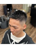 ロッソ(Rosso)&nbsp;ベリーショート×フェード